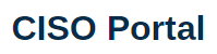 CISO Portal